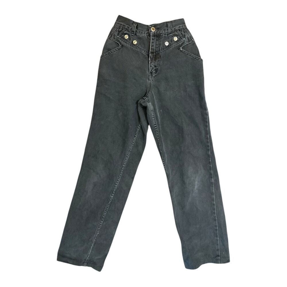 Womens Vintage 80s Lawman Denim Jeans‎ High Waist Mom Western 00